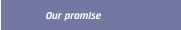 Our promise